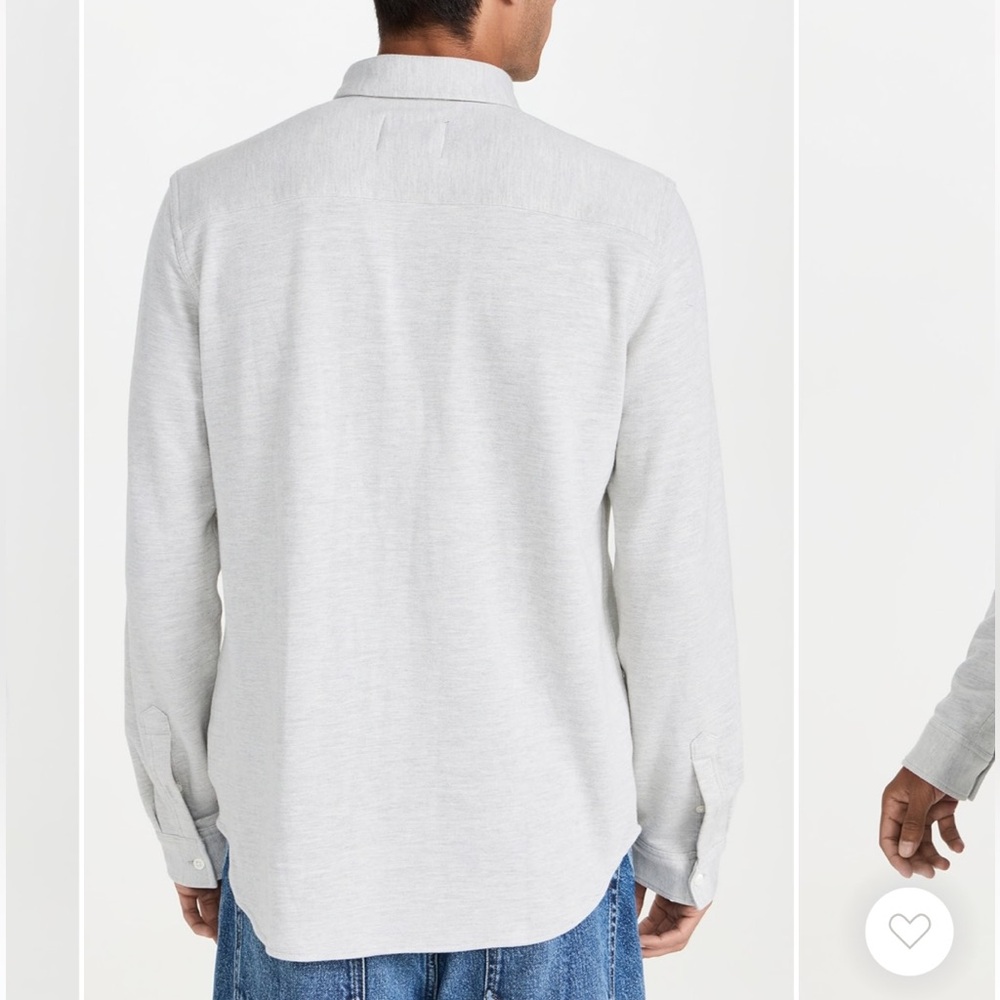Gray Button-Up Shirt - Picture 3 of 7